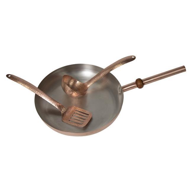 Ambiente Mexican Copper Crafts Non Stick Frying Pan 12'' - Cooking Pan Set - Frying Pan Set