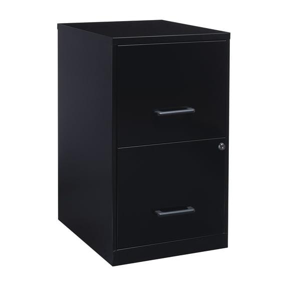 Lorell Soho 14.3'' Wide 2 -Drawer Steel File Cabinet