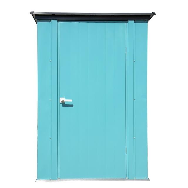 Arrow Spacemaker 4 ft. W x 3 ft. D Metal Vertical Storage Shed