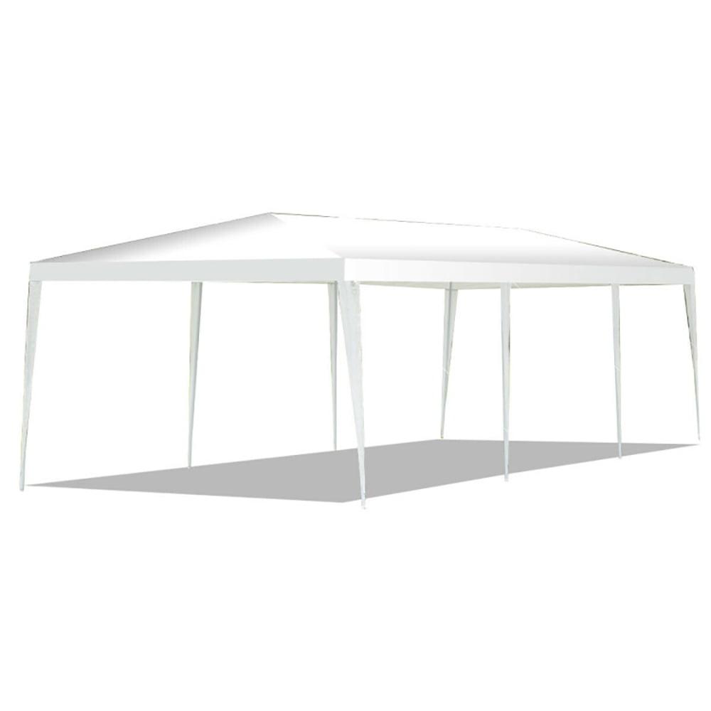 Lorelia 10'x30'Outdoor White Canopy Party Wedding Tent Heavy duty Gazebo garden BBQ