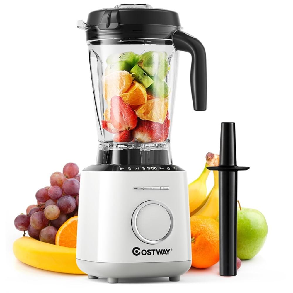Costway 1500W Countertop Smoothies Blender 10 Speed w/ 6 Pre-Setting Programs