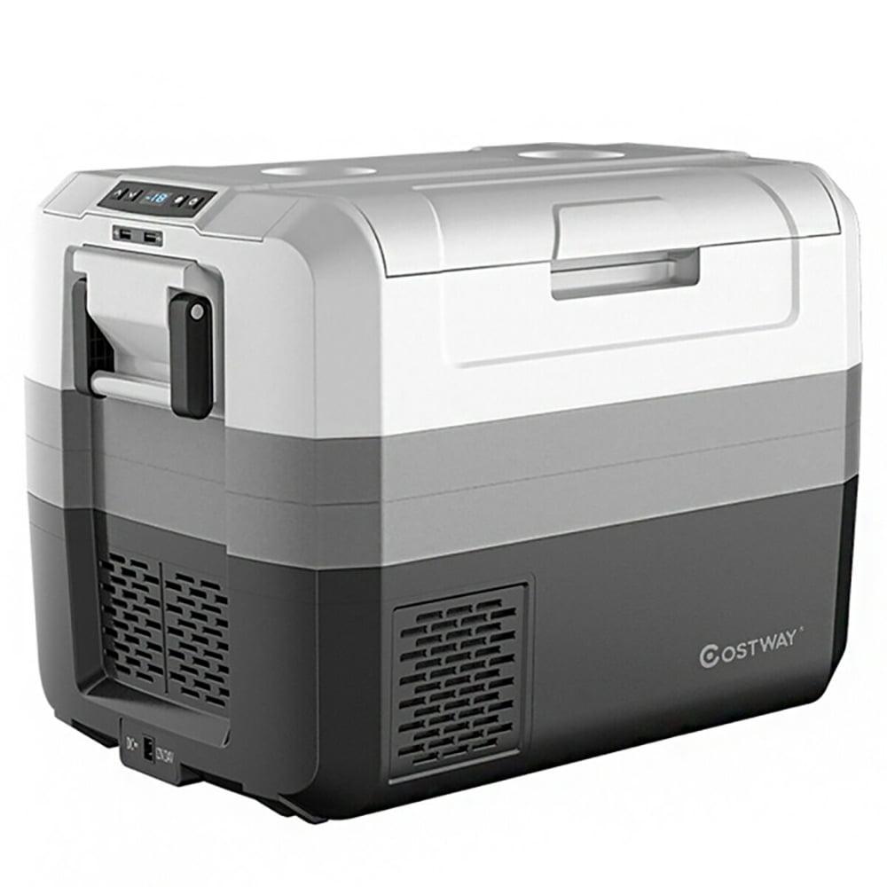 Barara King Car Refrigerator Fridge, Compressor Cooler, 58 Quart Portable Electric Camping Car Cooler