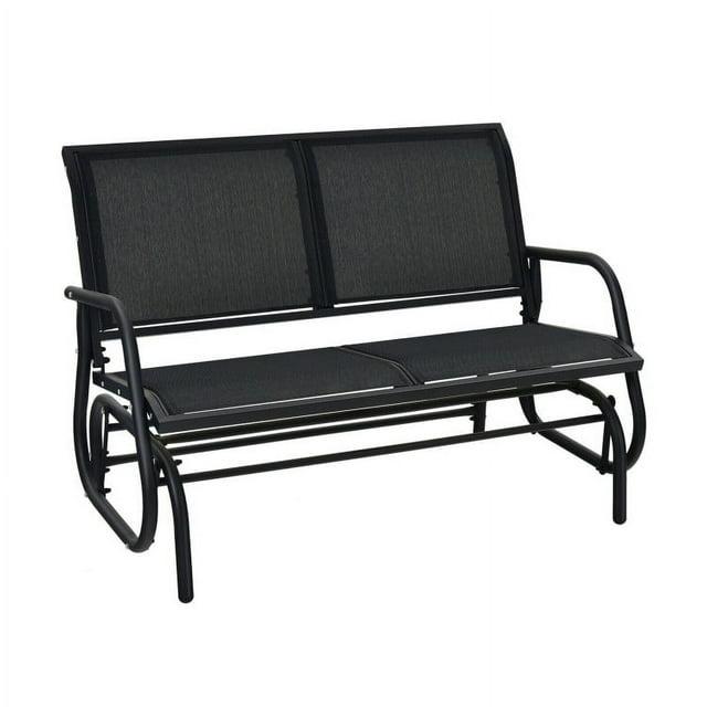 Lark Manor™ Annemaria Glider Metal Bench