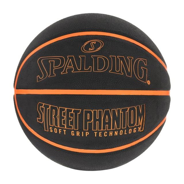 Spalding Street Phantom 29.5" Outdoor Basketball - Neon Orange/Black