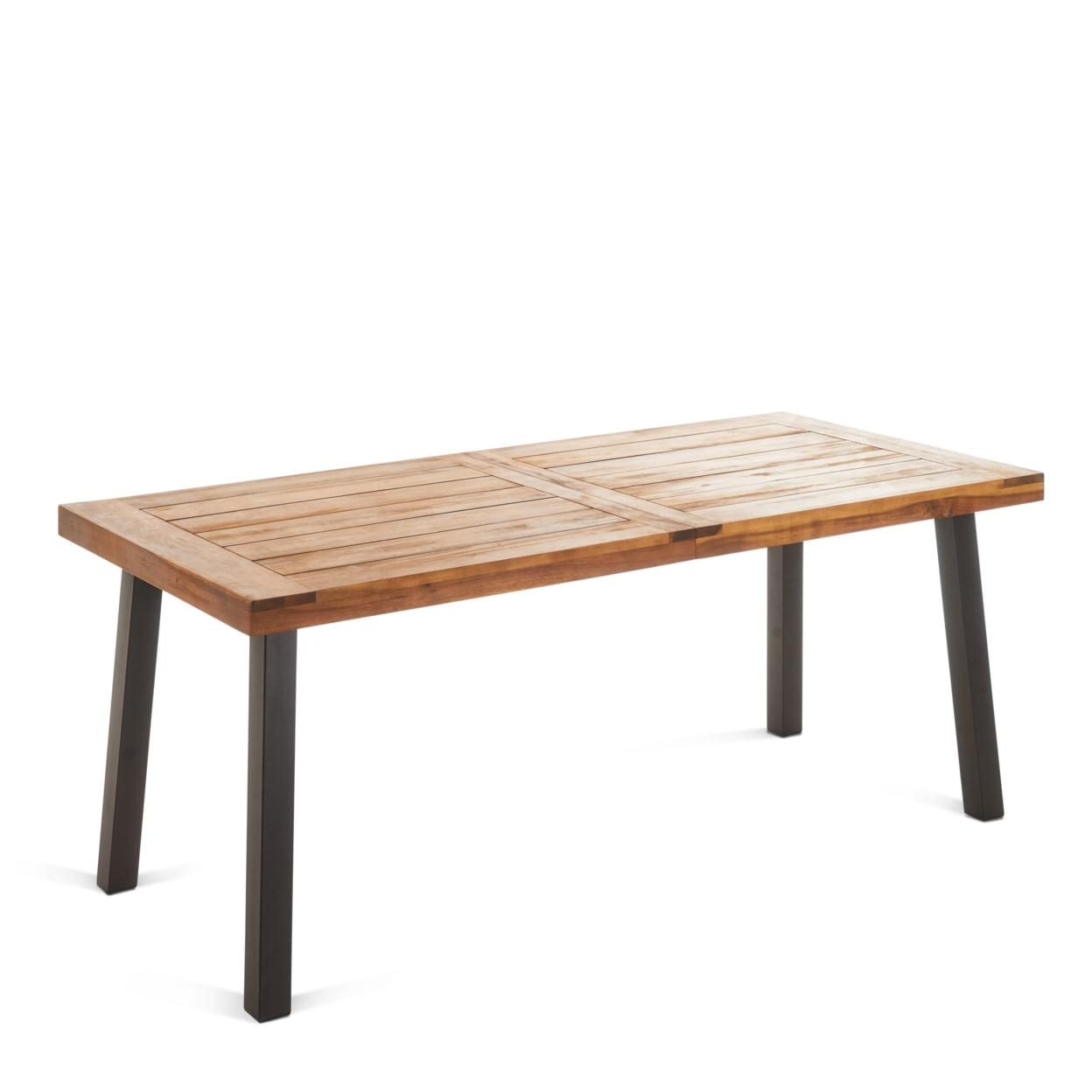 17 Stories Chic Industrial-Style Dining Table For Stylish Spaces And Gatherings