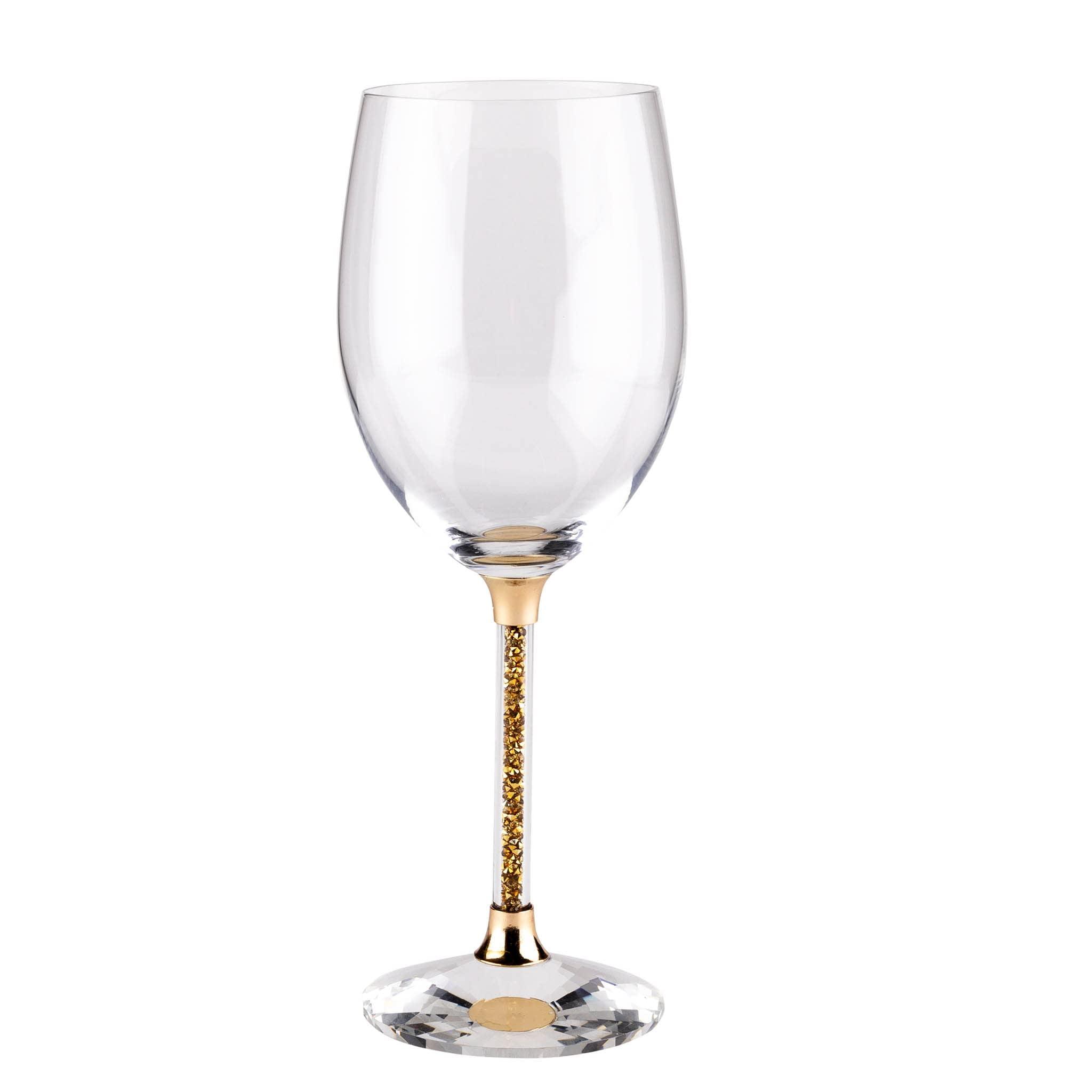 Sparkles Home Vetrina Stem Wine Glass Set