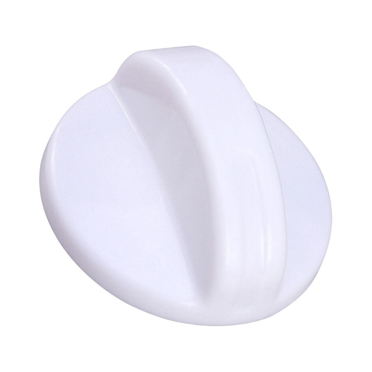 Sparsain Plastic Washing Machine Timer Control Knob for Washer and Dryer Selector (Omnipotent White)
