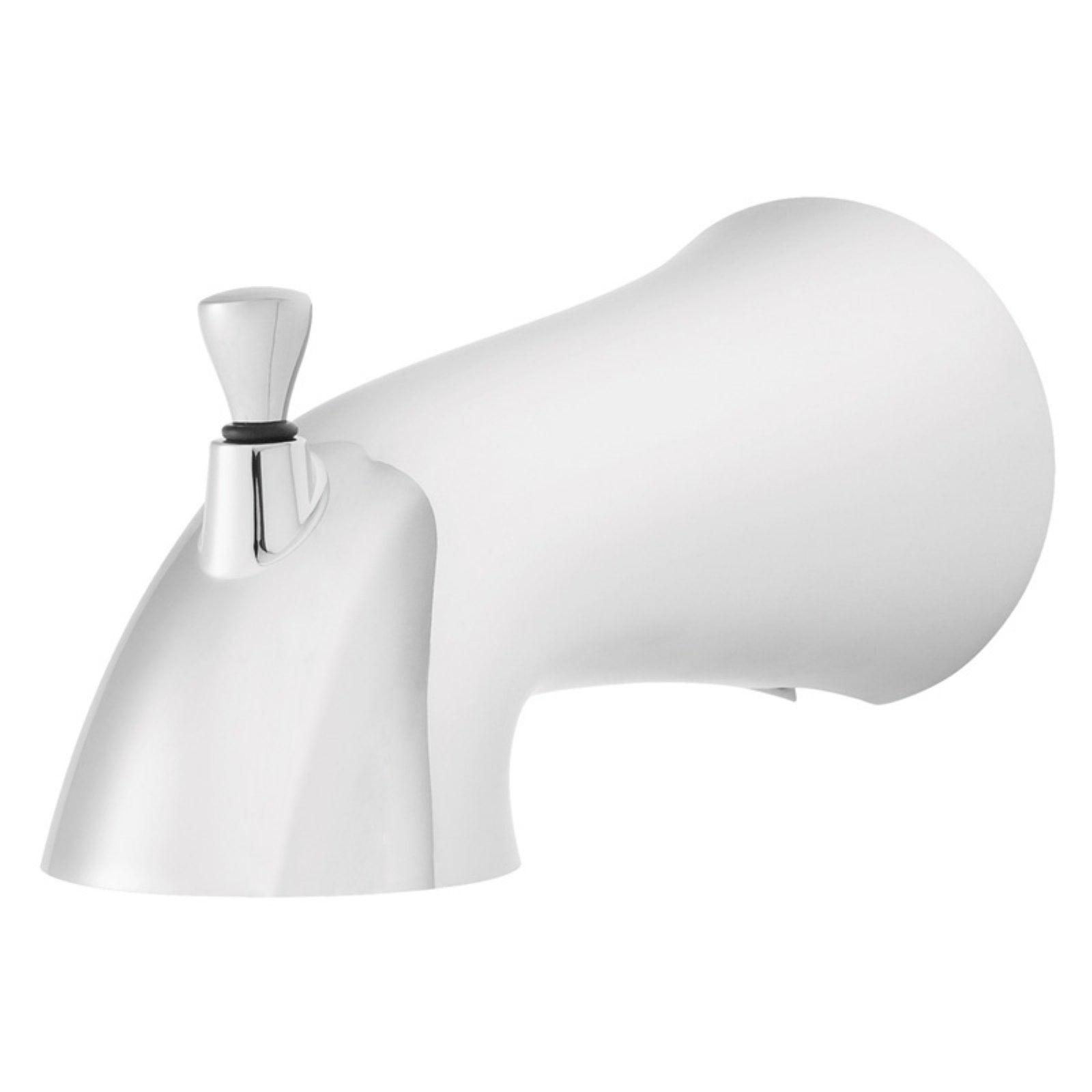 Caspian Single Handle Wall Mounted Tub Spout with Diverter
