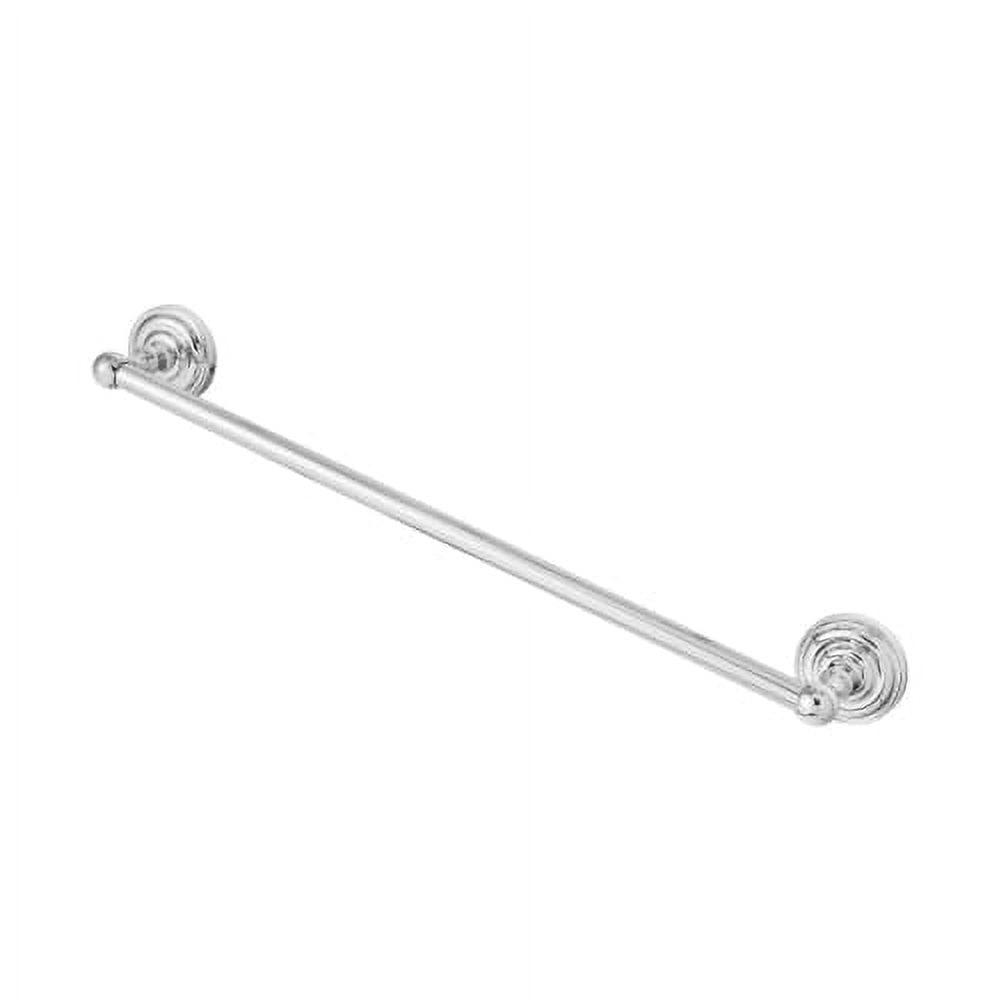 Echo 24" Polished Chrome Wall Mounted Towel Bar