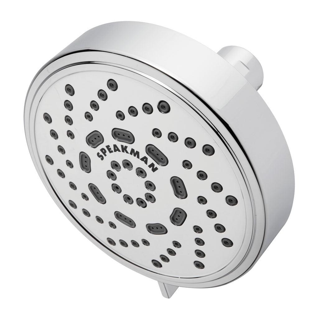 Speakman Echo Multi-Function Adjustable 2.0 GPM Shower Head, Polished Chrome