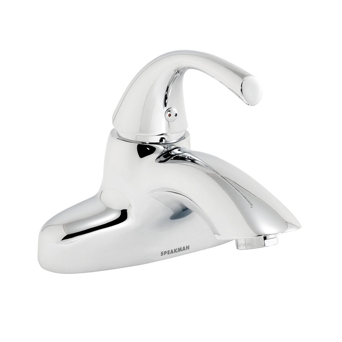 Echo Polished Chrome Single Lever Low-Arc Bathroom Faucet