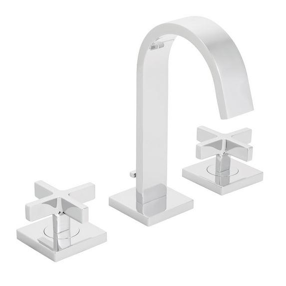Lura Widespread Bathroom Faucet with Drain Assembly