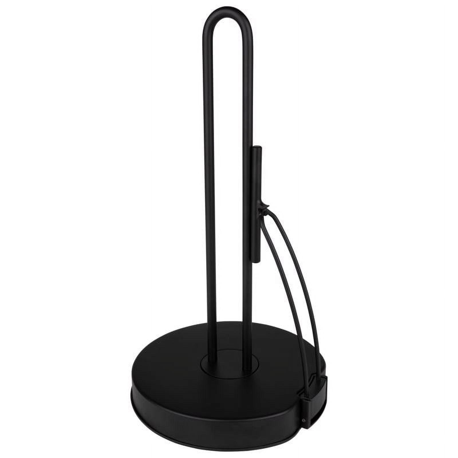 Spectrum Diversified Euro Tension Paper Towel Holder Black