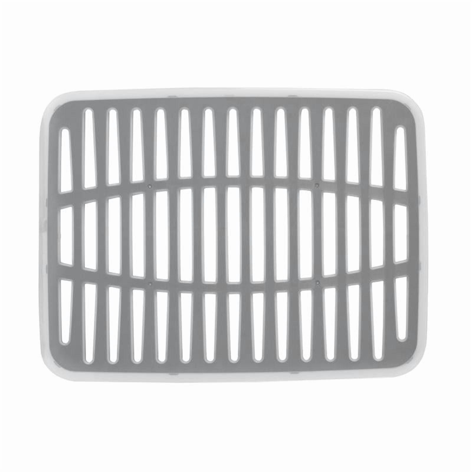 Spectrum Diversified Designs Cora 12 in. L X 16 in. W X 1 in. H Plastic Sink Mat
