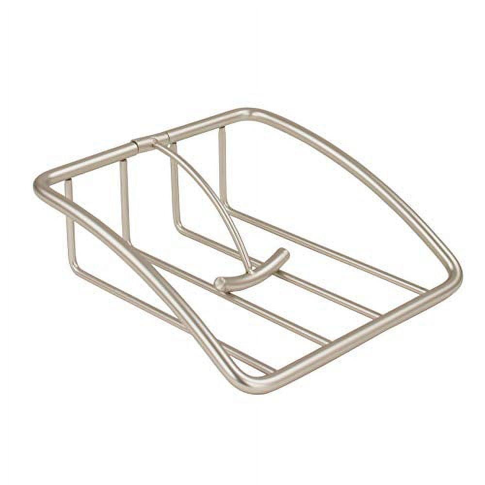 Satin Nickel Modern Metal Weighted Napkin Holder