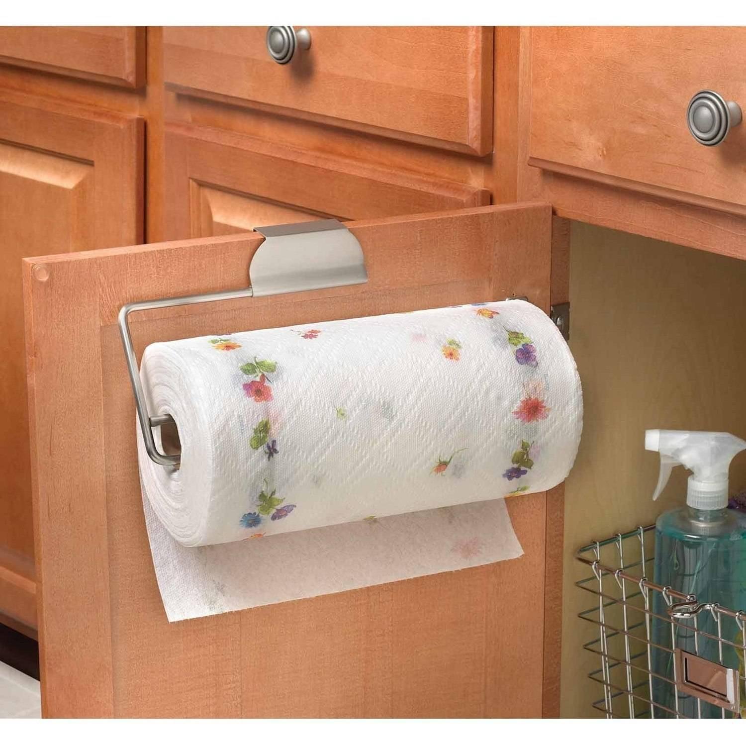 Spectrum Stainless Steel Wall / Under Cabinet Mounted Paper Towel Holder