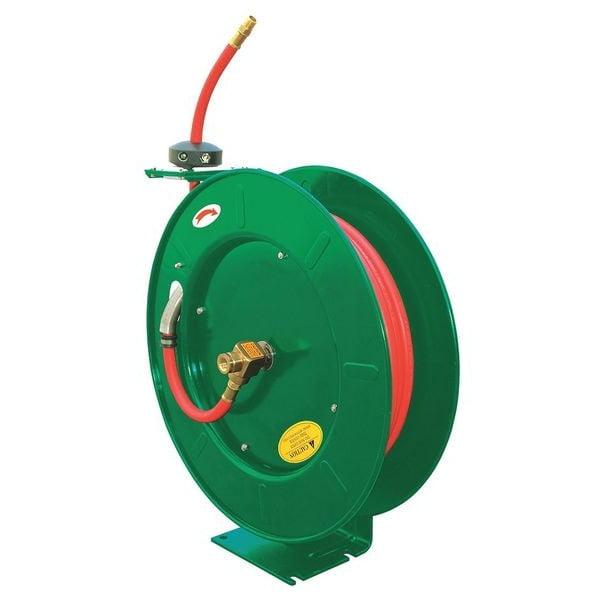 Speedaire 20-1/2", Hose Reel, Heavy Duty Industrial, Spring Return, 6WA71