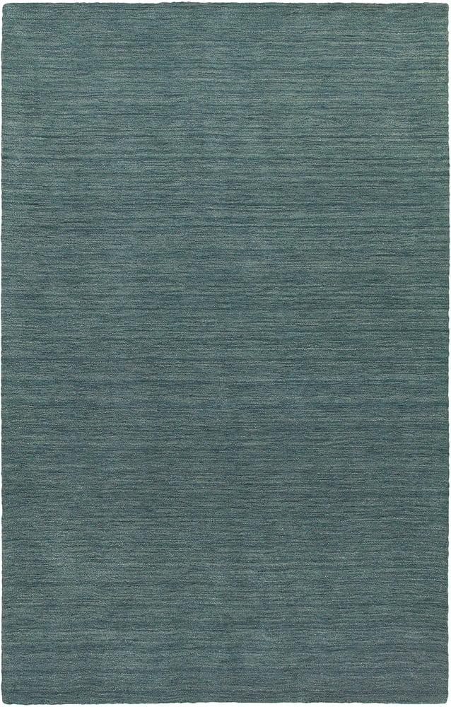 Handmade Blue Wool Tufted 6' x 9' Oriental Rug