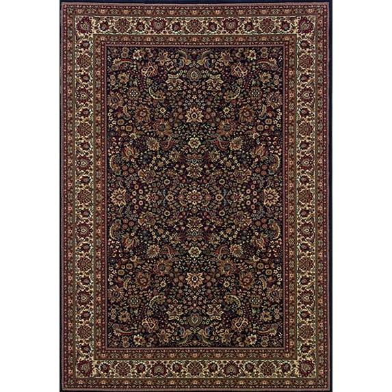 Oriental Weavers Ariana 2' x 3' Machine Woven Rug in Blue