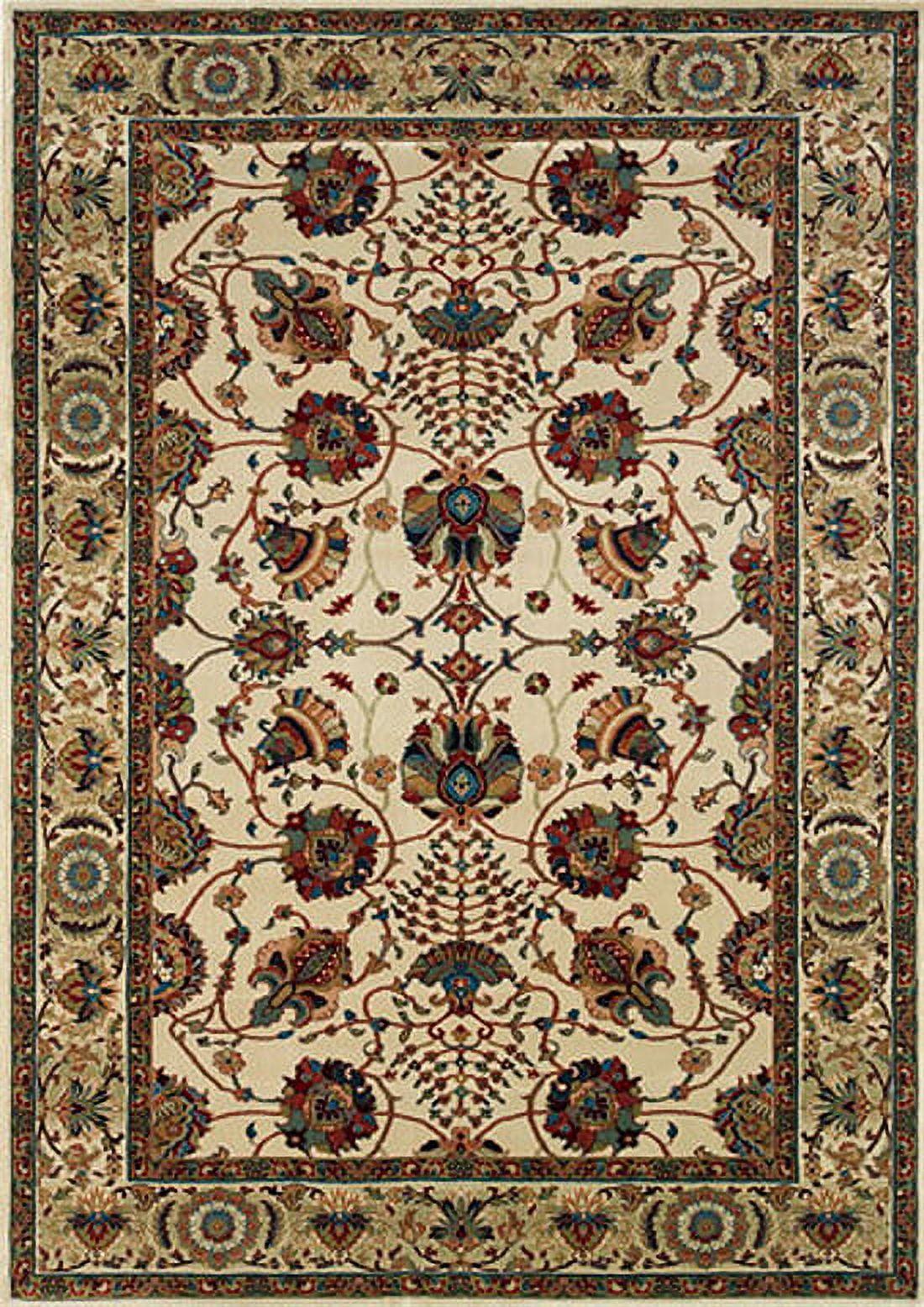Oriental Weavers Ariana Area Rug 431O3 Ivory Persian Vines 6' 7" x 9' 6" Rectangle