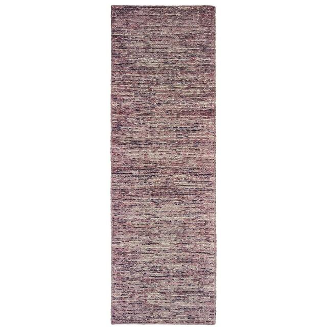 Lucent Handmade Tufted Wool Purple/Pink Area Rug