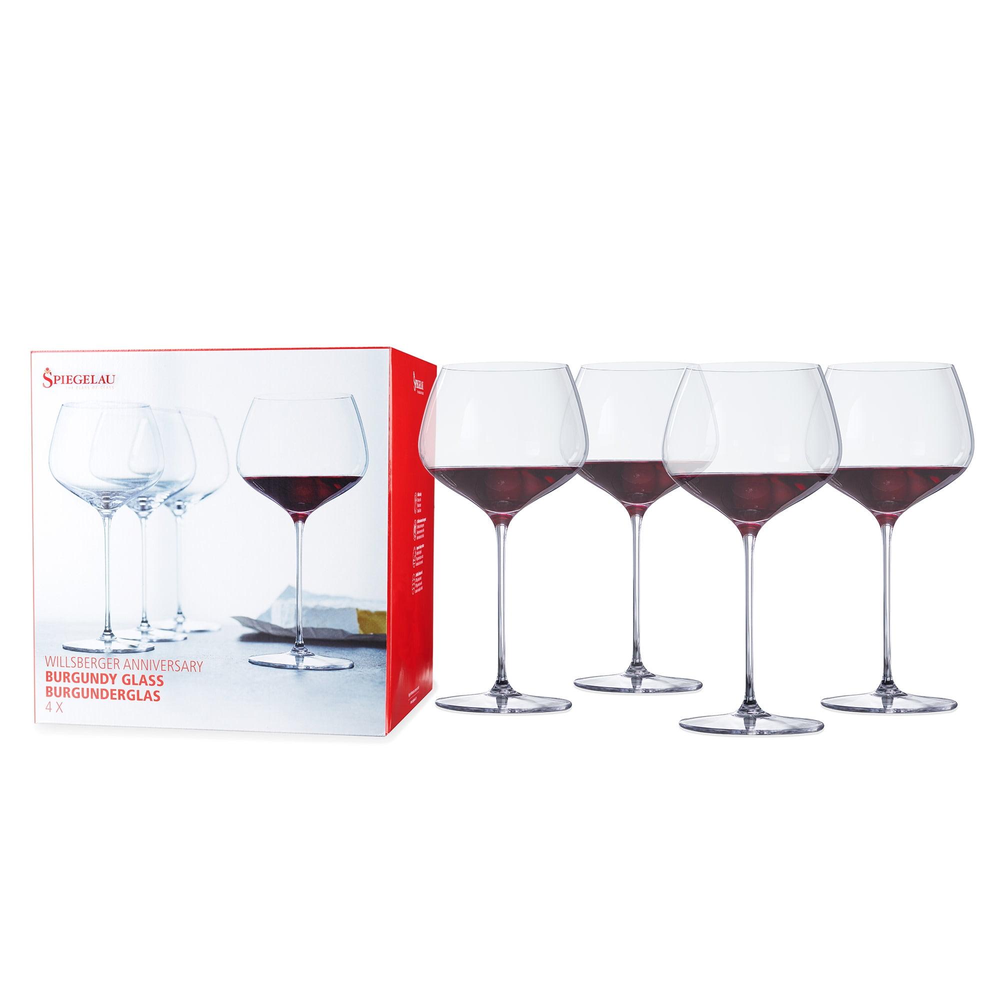 Spiegelau Willsberger 26-Oz. Burgundy Glasses, Set of 4