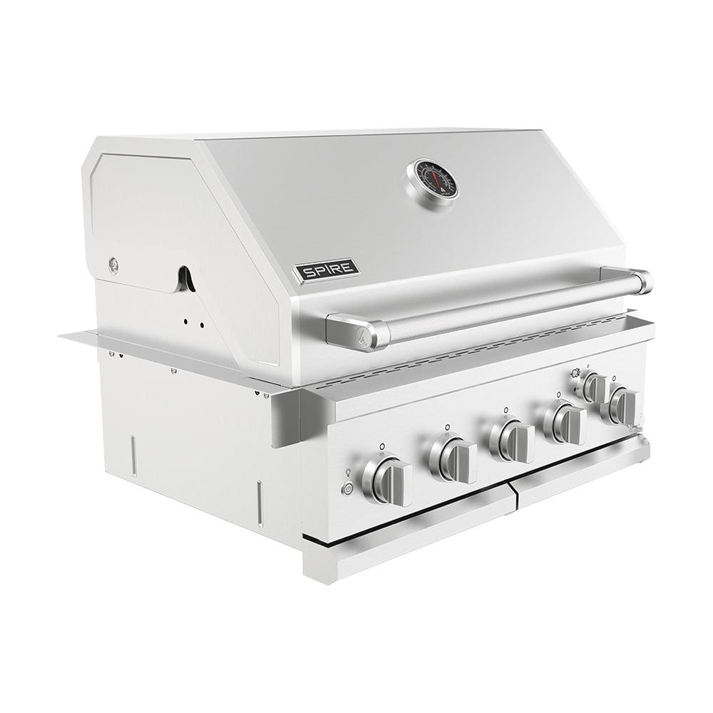 Spire 5-Burner Built-in Grill Head with Rear Burner