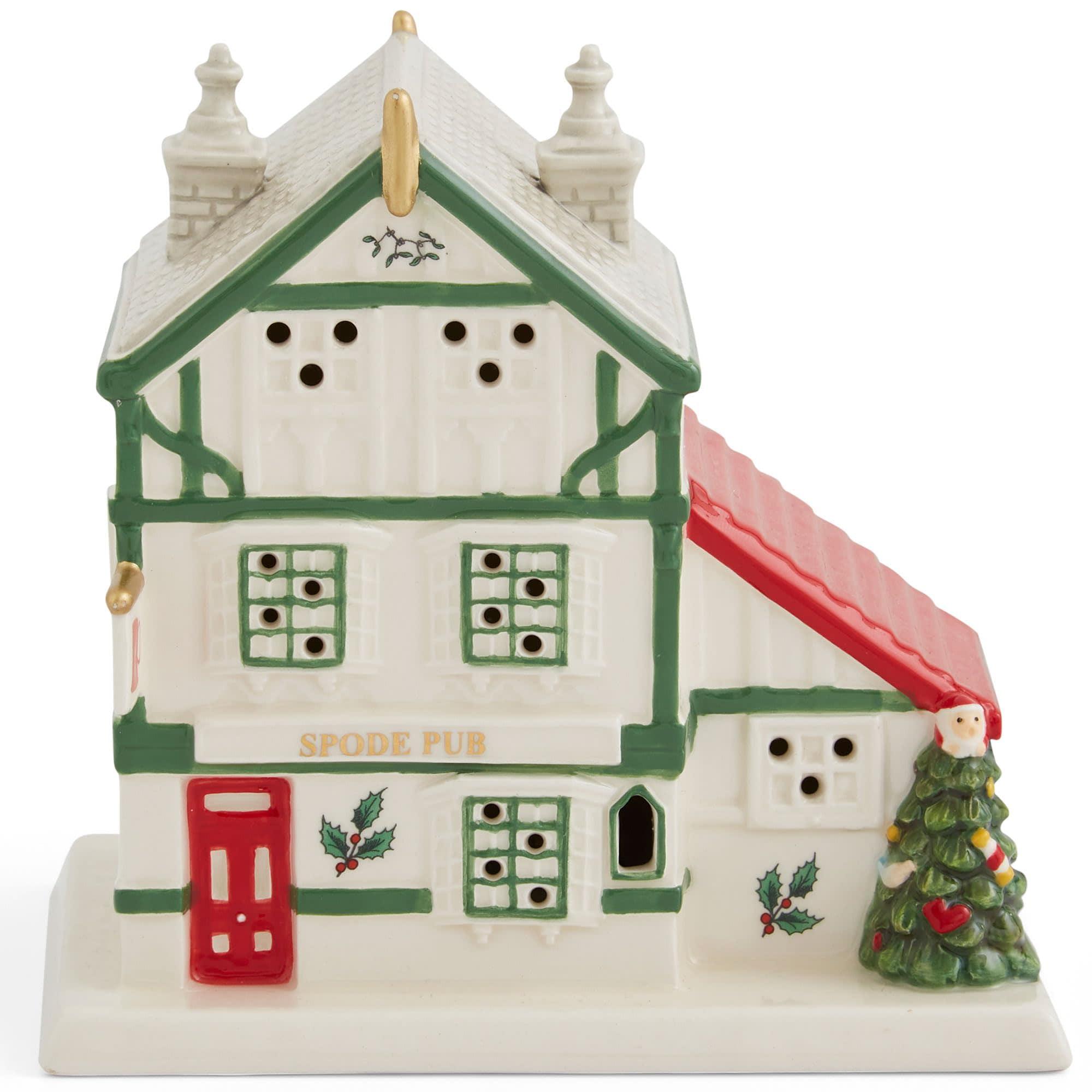 Spode Christmas Tree Led Public House 5.5"