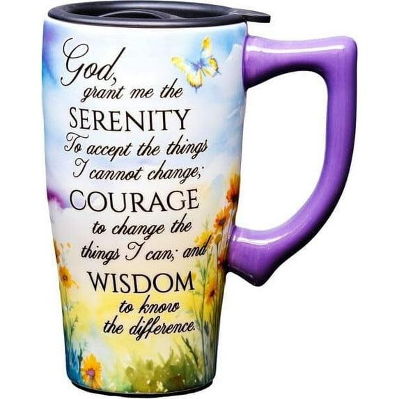 SERENITY PRAYER TRAVEL MUG