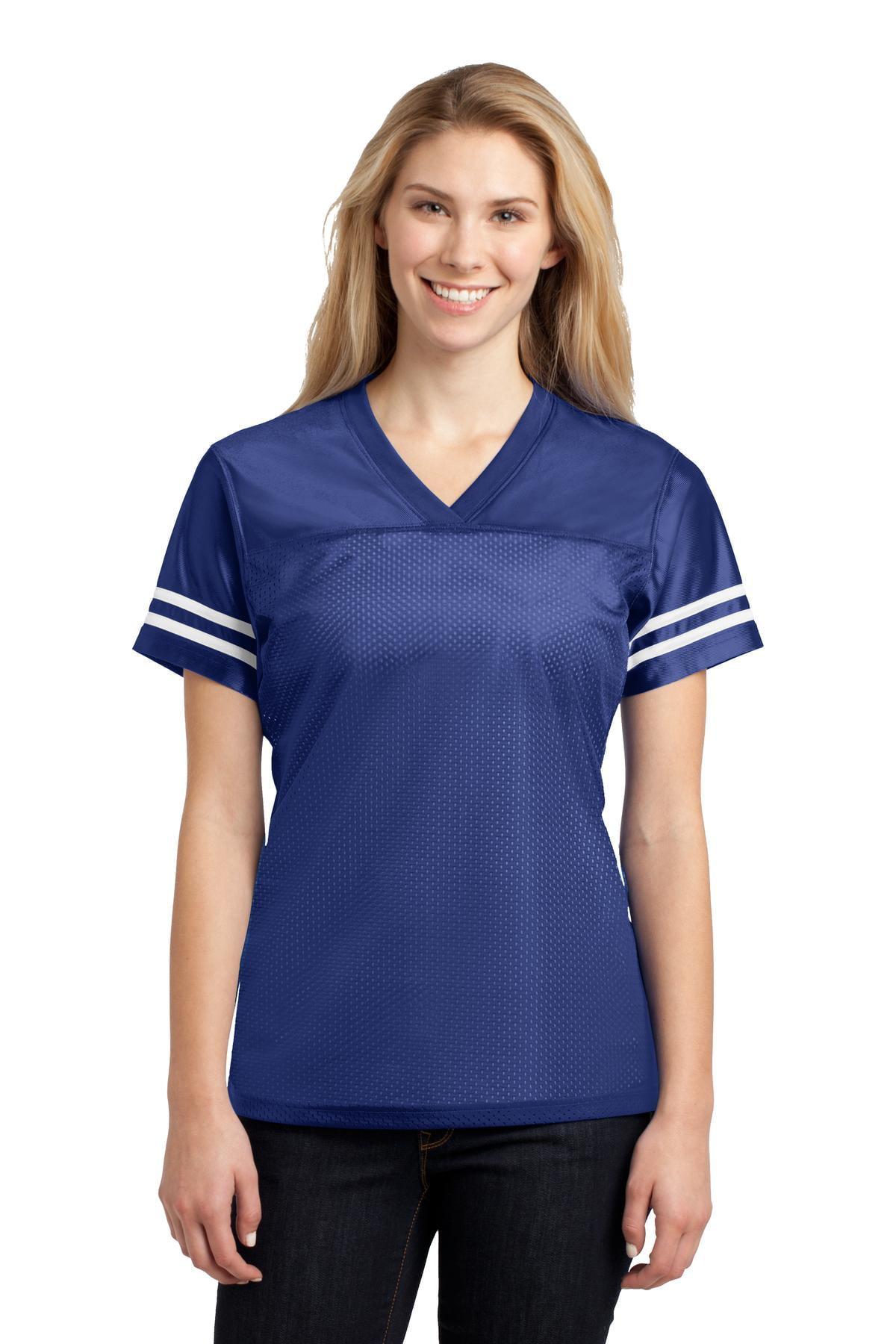 Sport-Tek Replica Jersey (LST307) True Royal/White, XS