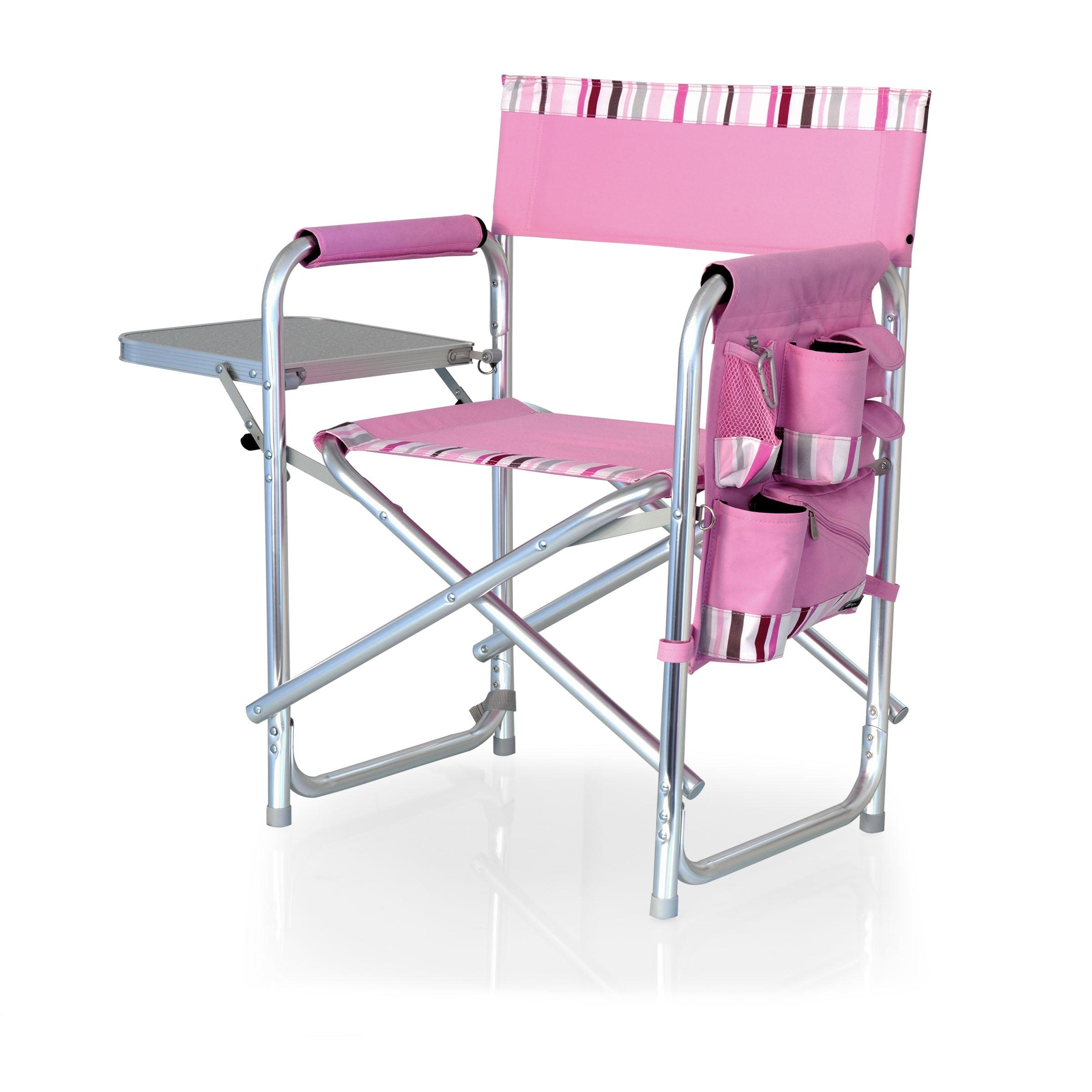 Sports Outdoor Portable Camp Chair with Side Table