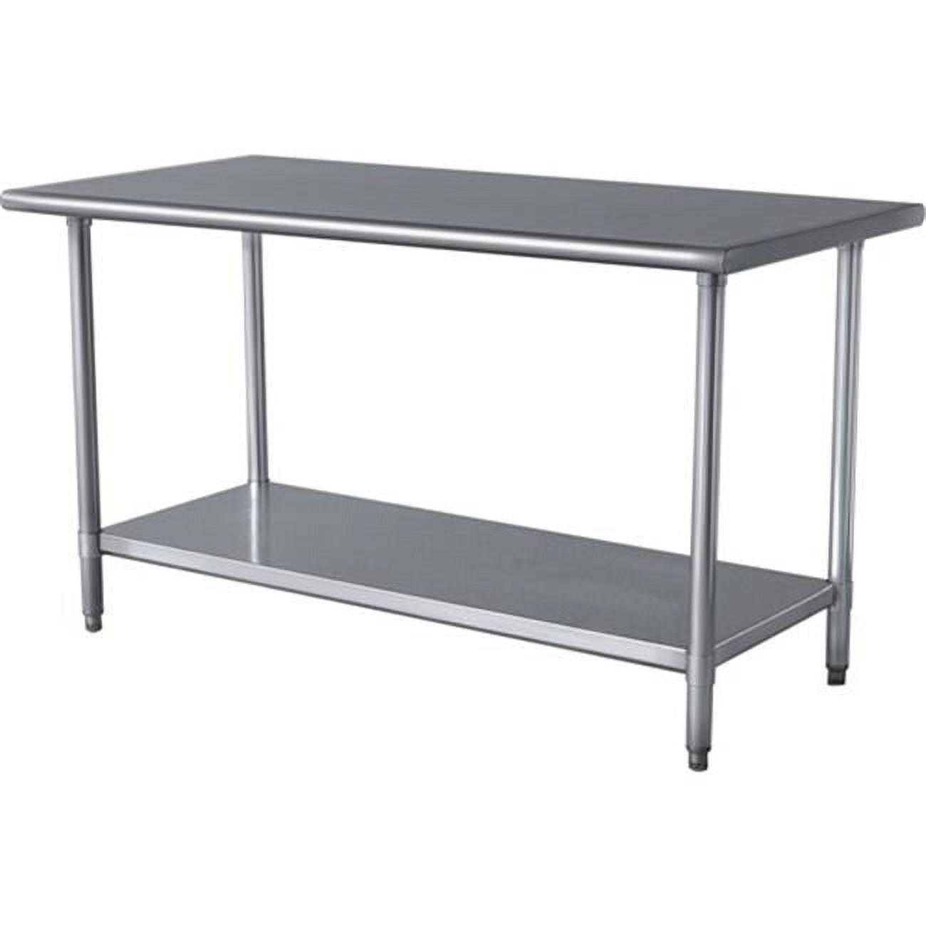 Modern 24x48 Stainless Steel Kitchen Work Table