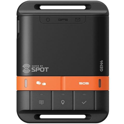 SPOT Gen 4- Handheld Satellite GPS Messenger | Handheld and Portable GPS for Hiking, Camping, Outdoor Activities | Subscription Applicable