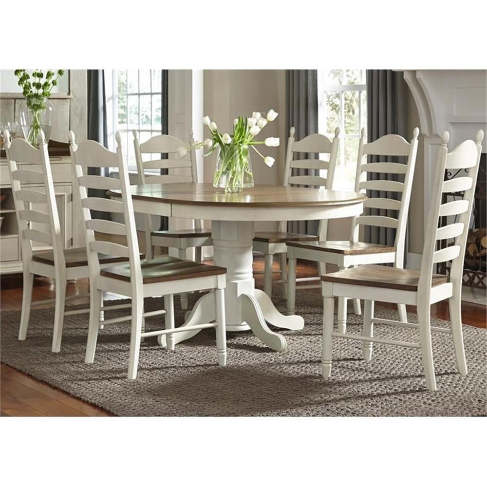 Springfield Honey and Cream 7-Piece Farmhouse Dining Set