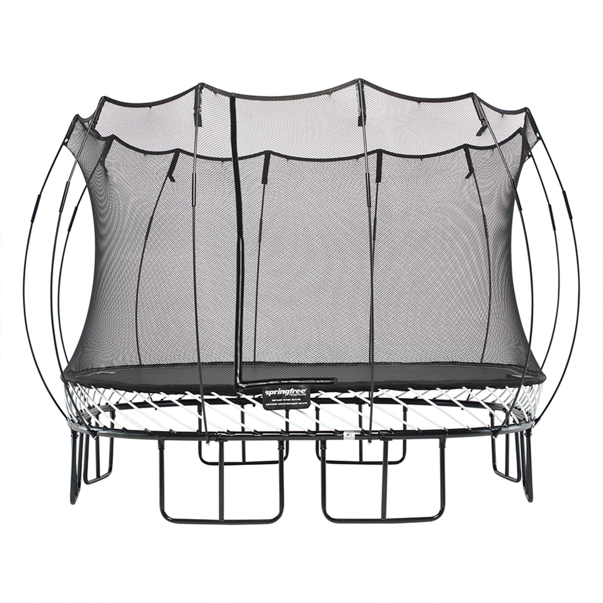 Springfree Trampoline Kids Outdoor Large 11 Ft Trampoline with Enclosure