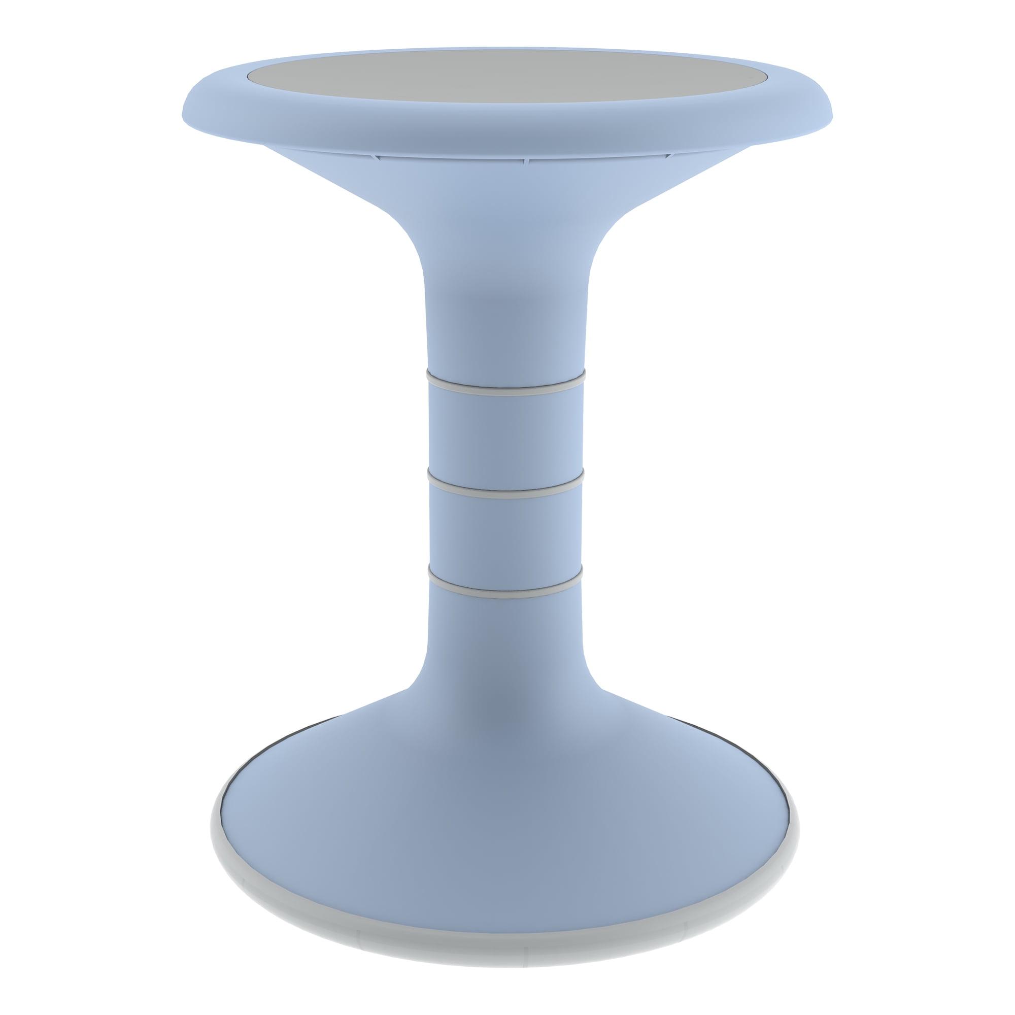 Powder Blue 16" Kids Active Motion Stool with PVC Finish