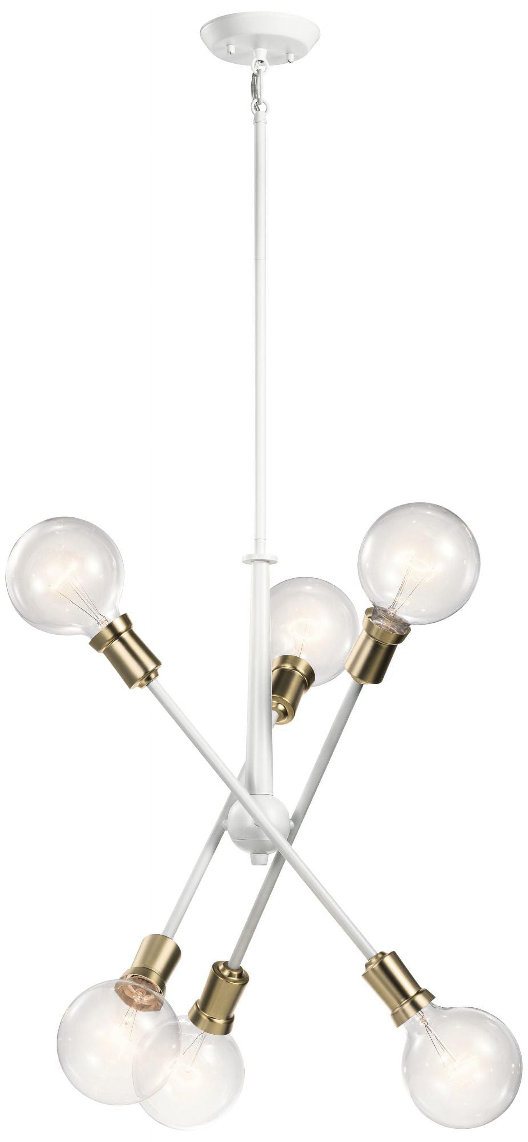 Kichler Lighting Armstrong 6 - Light Chandelier in  White