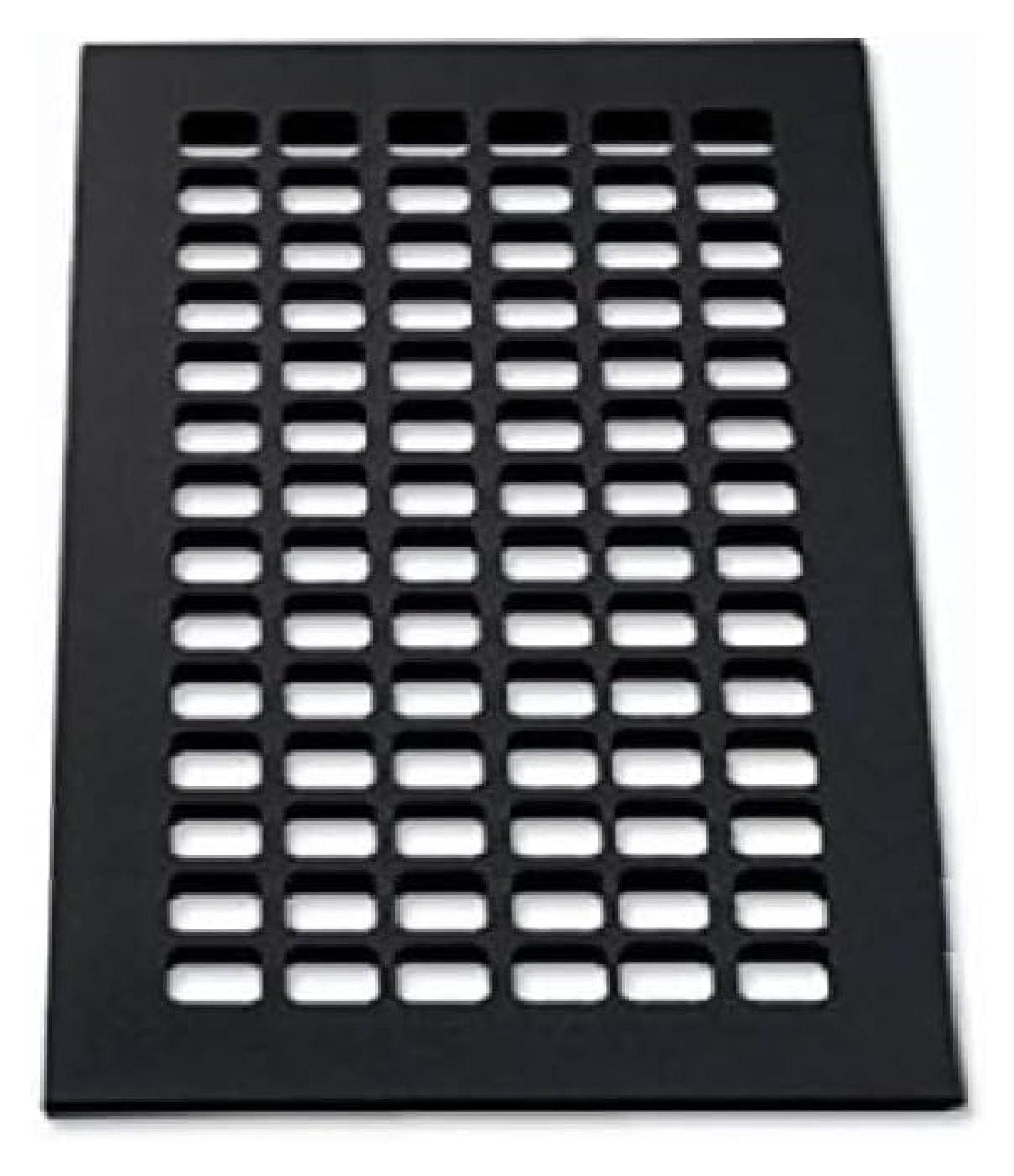 Reggio Registers G816-Ah Grid Series 6" X 14" Grille - Black