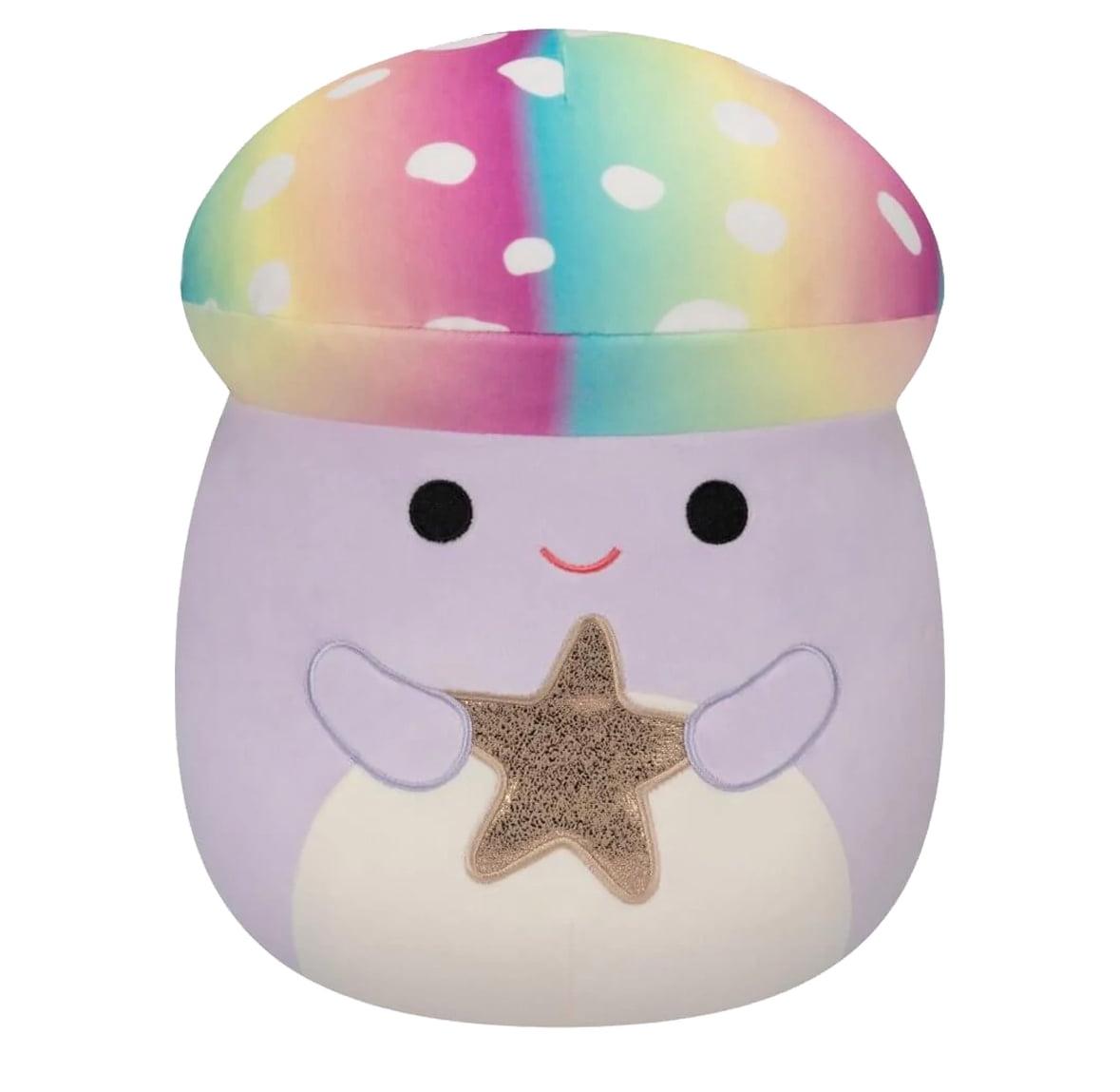 Squishmallows Fan Favorites 8 Inch Plush | Kervena The Tie Dye Mushroom