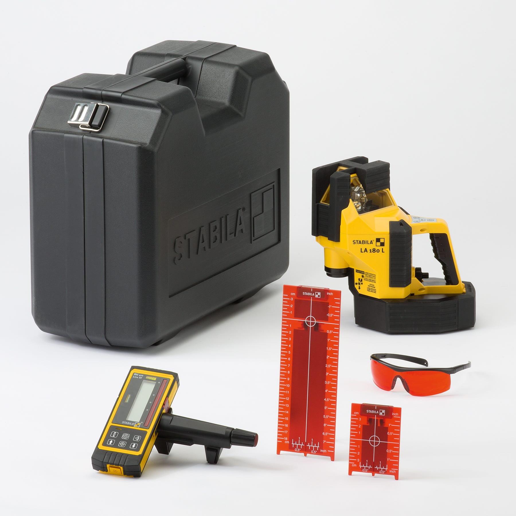 Stabila La 180 Layout Laser Level Set