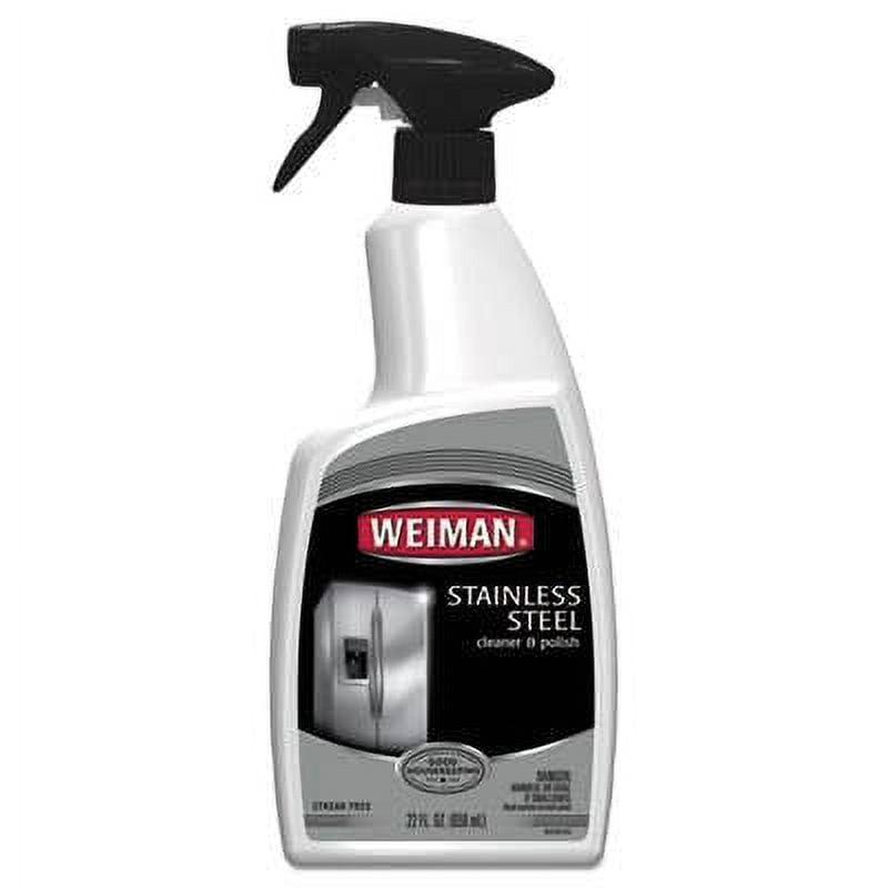 Weiman Stainless Steel Cleaner and Polish Trigger - 22 fl oz