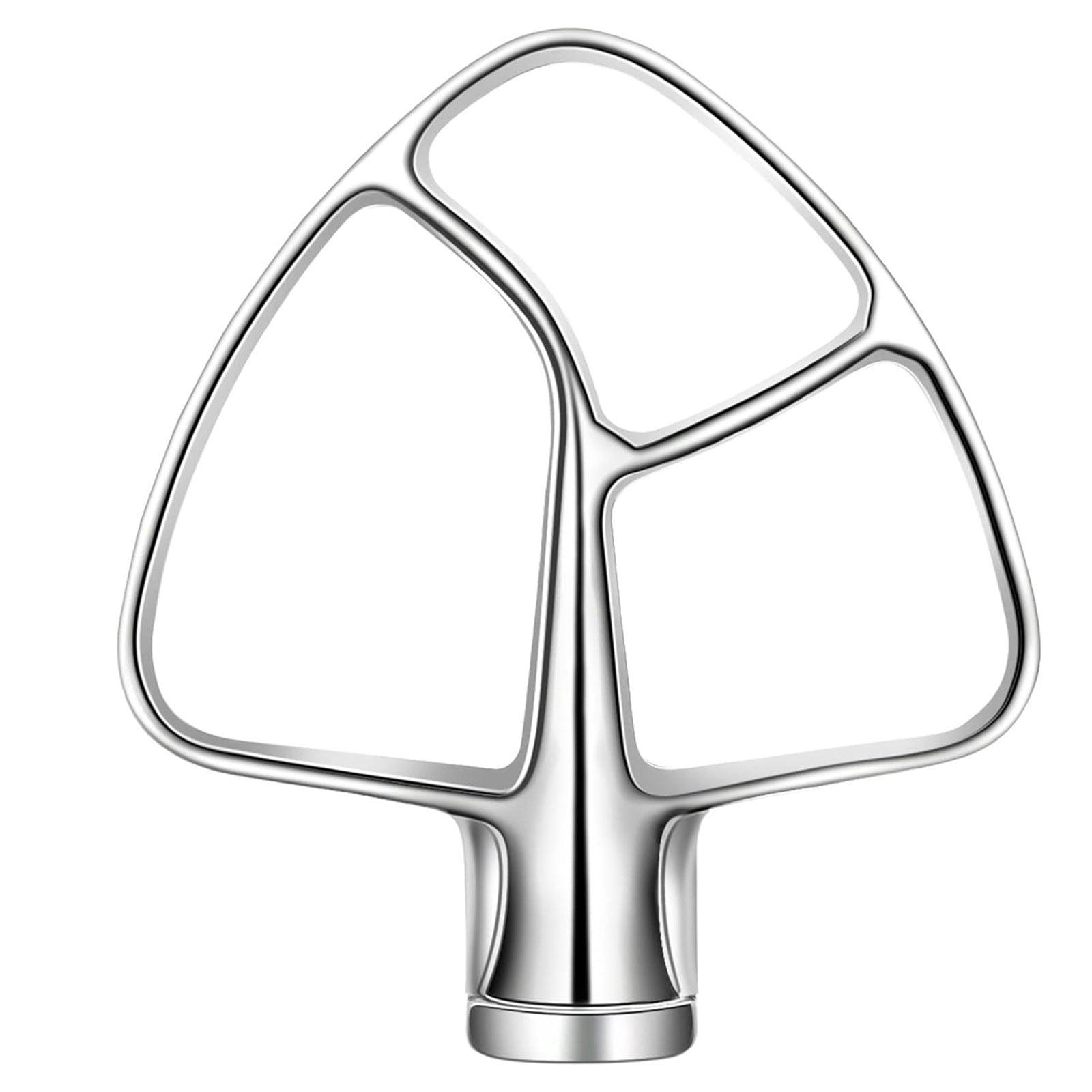 Stainless Steel Flat Beater Tilt-Stand Mixer Attachments for 4.5-5QT K45SS KSM165 KSM100 KSM95