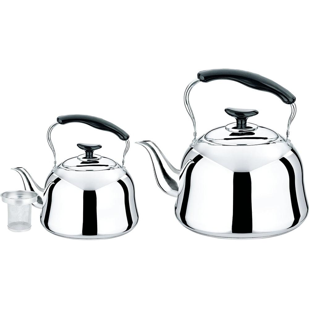 HAUS ROLAND 3.2 Quarts Stainless Steel (18/10) Whistling Stovetop Tea Kettle