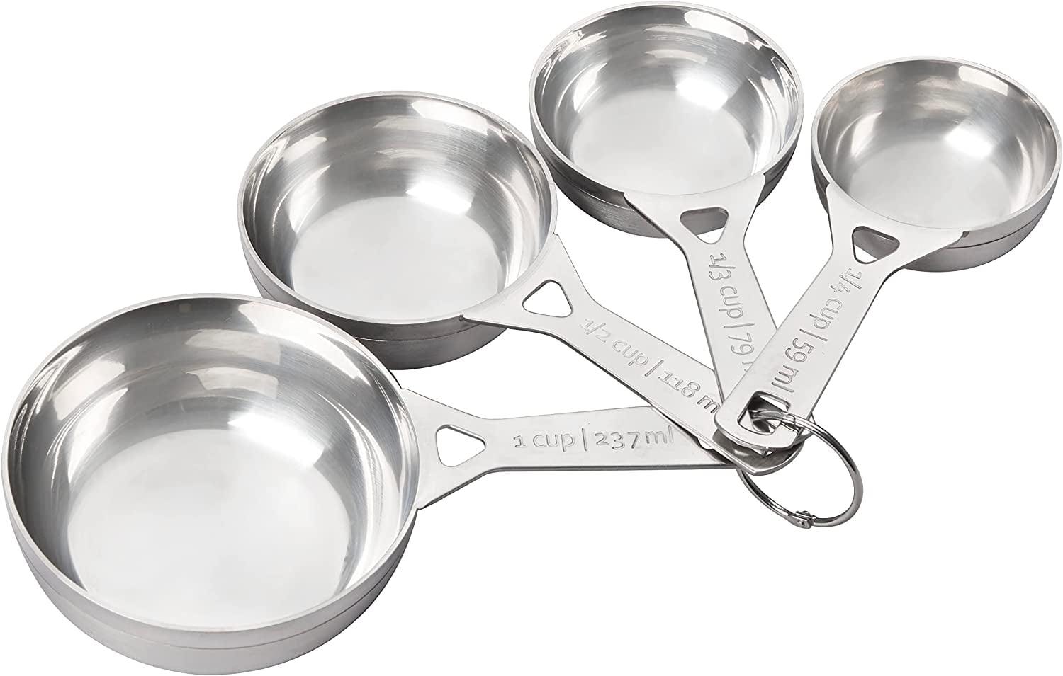 Stainless Steel Dishwasher Safe Measuring Cups Set of 4