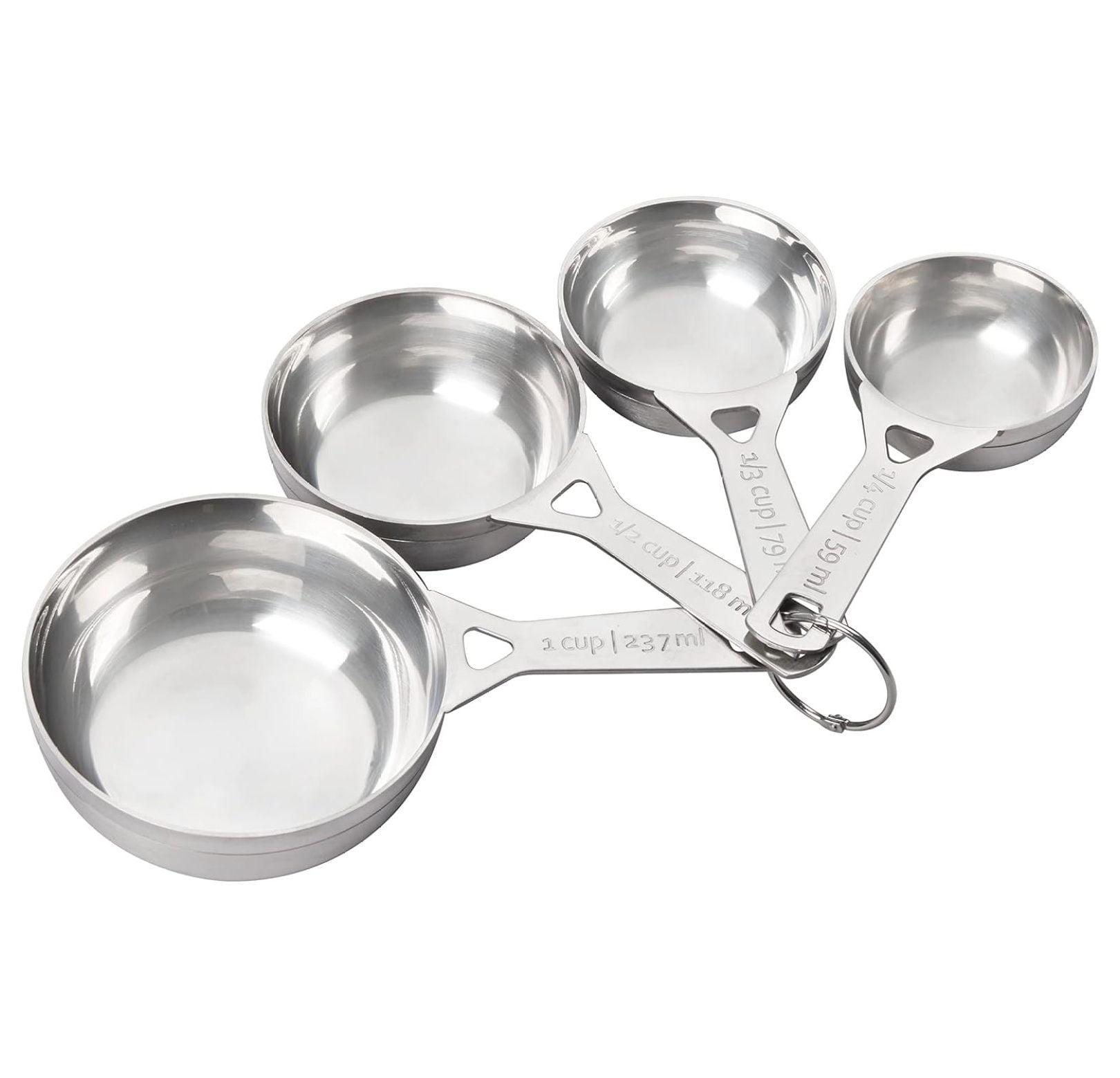 Stainless Steel Dishwasher Safe Measuring Cups Set of 4