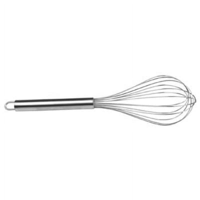 12-Inch Stainless Steel Balloon Whisk with Solid Handle