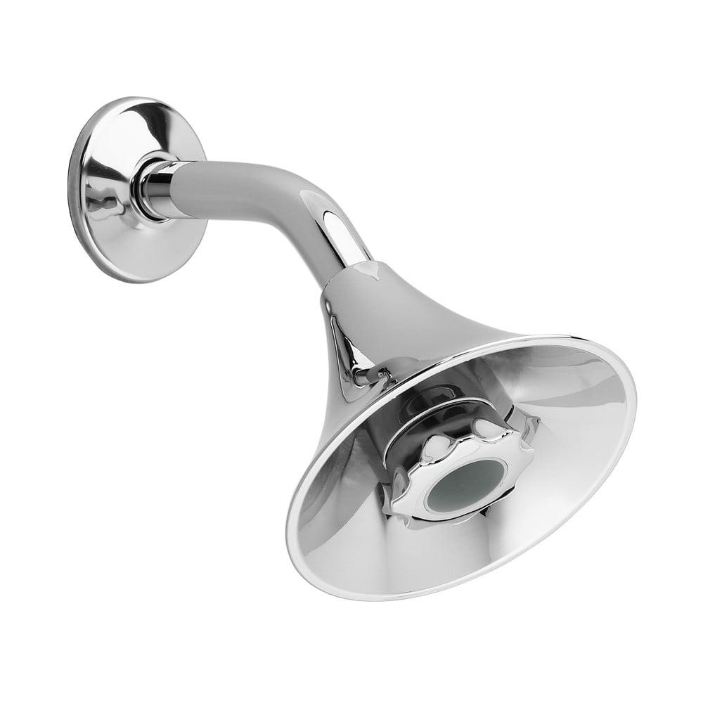 Pulse Polished Chrome Wall Mounted Single-Function Showerhead