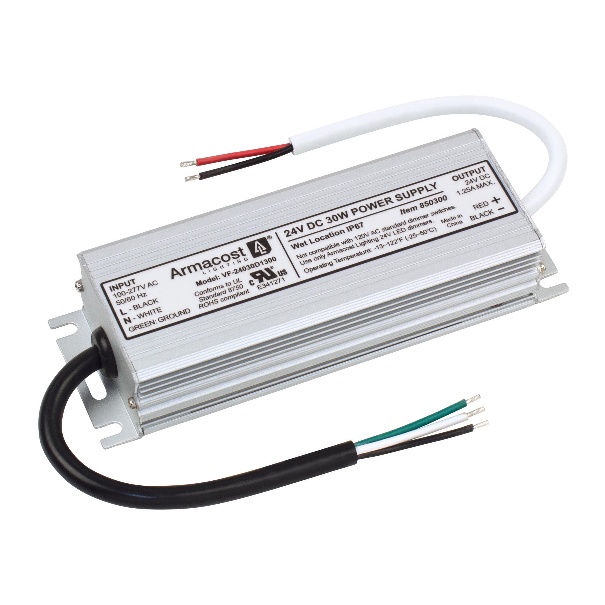 Standard Indoor/Outdoor LED Driver 24V DC, Electronic Transformer