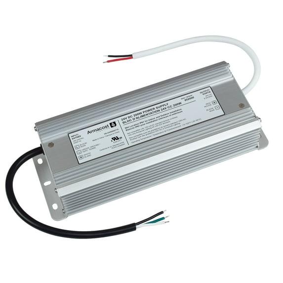 Standard Indoor/Outdoor LED Driver 24V DC, 200W Electronic Transformer