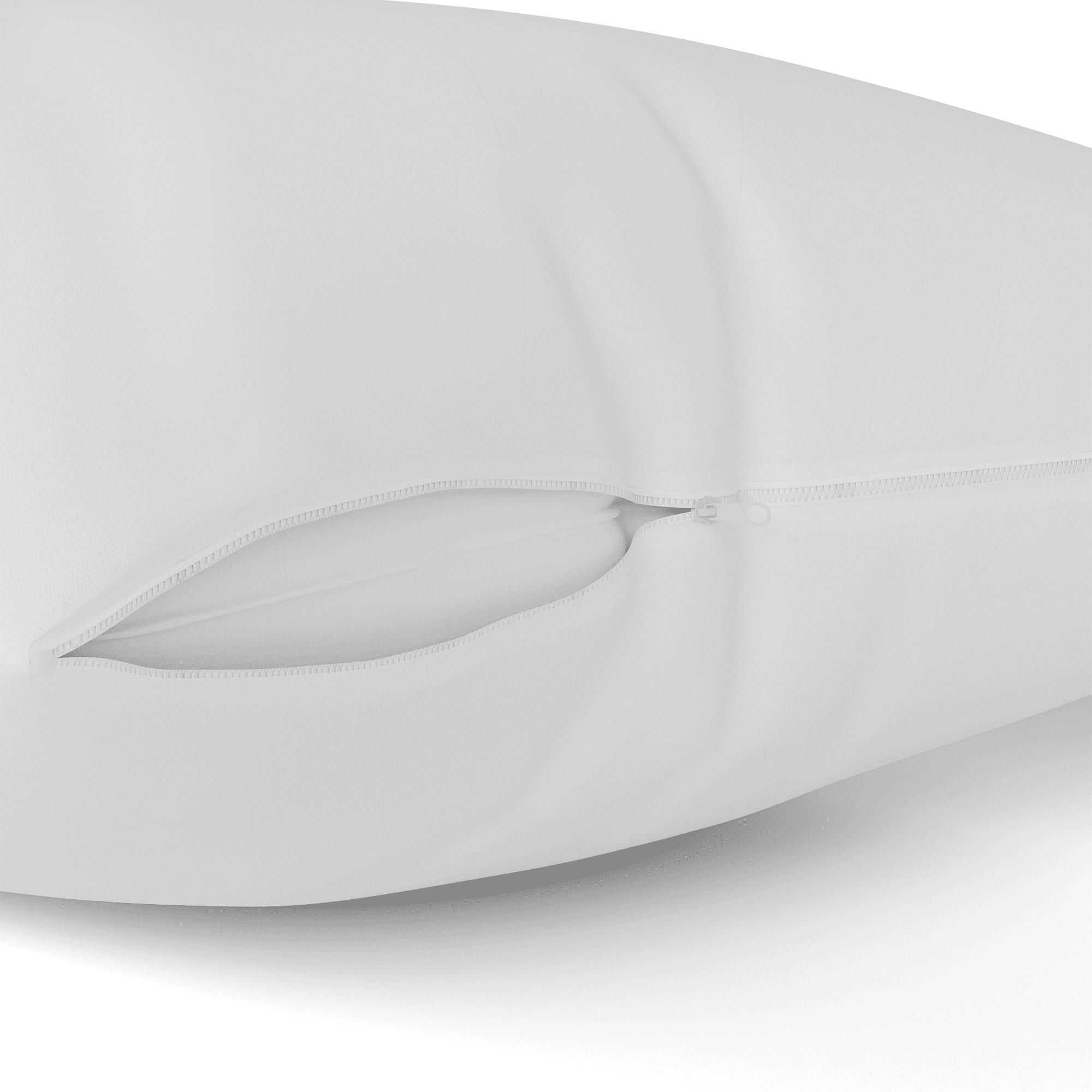 Poly-Cotton Zippered Pillow Cover - Protects from Dirt, Dust, and Debris -200 Thread Count